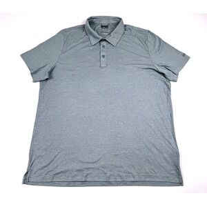 American Eagle Outfitters Mens Blue Gray Polo Shirt Size XXXL Tall NWT